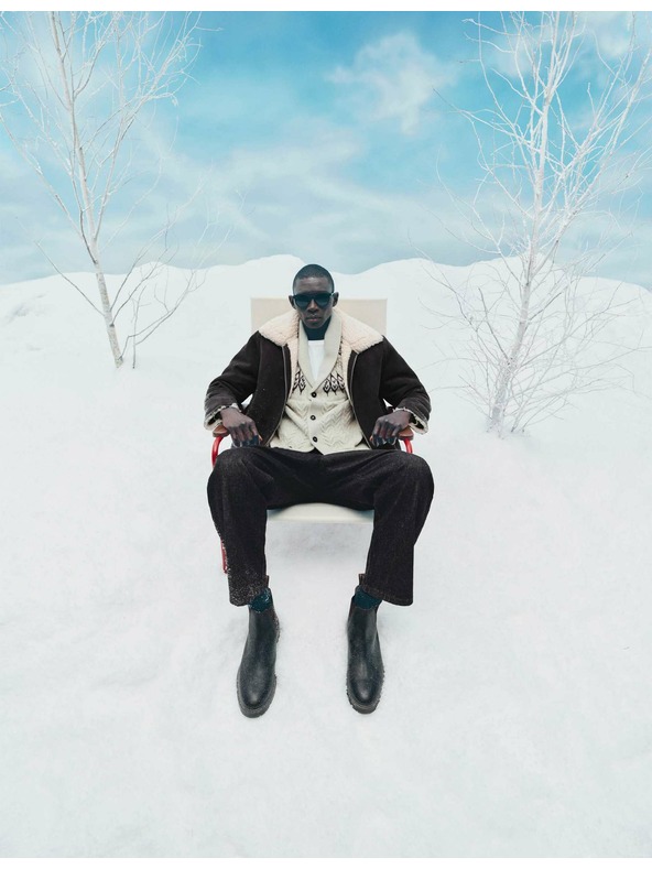 Marks & Spencer Zožene kavbojke Smart Pleat Marks & Spencer mornarsko modra