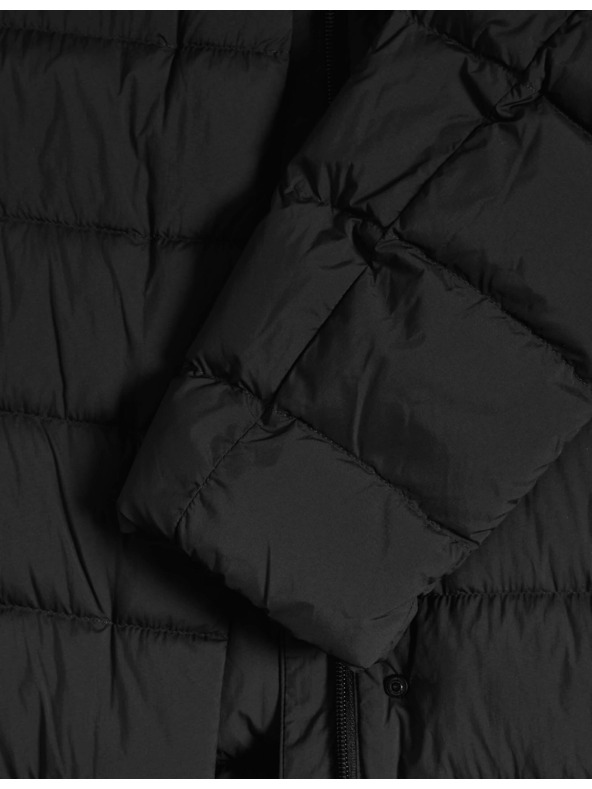 Marks & Spencer Prešit puhast pokrivač iz perja in puha s kapuco Marks & Spencer črna