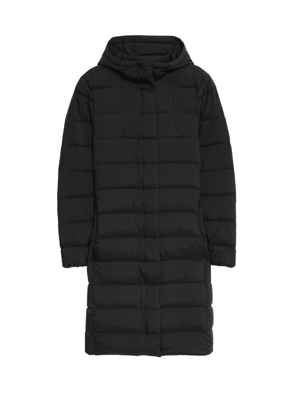 Marks & Spencer Prešit puhast pokrivač iz perja in puha s kapuco Marks & Spencer črna