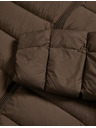 Marks & Spencer Zložljiva prošita puhovka s perjem in puhom Marks & Spencer rjava