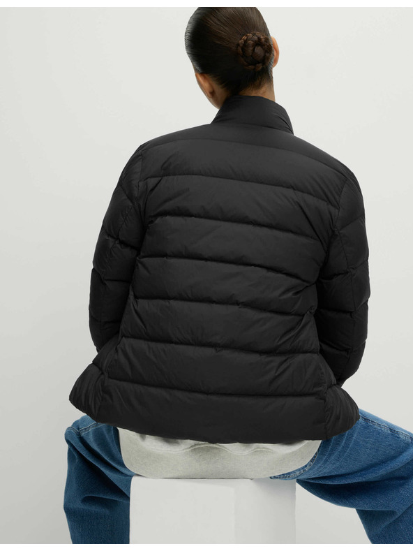 Marks & Spencer Zložljiva prošita puhovka s perjem in puhom Marks & Spencer črna