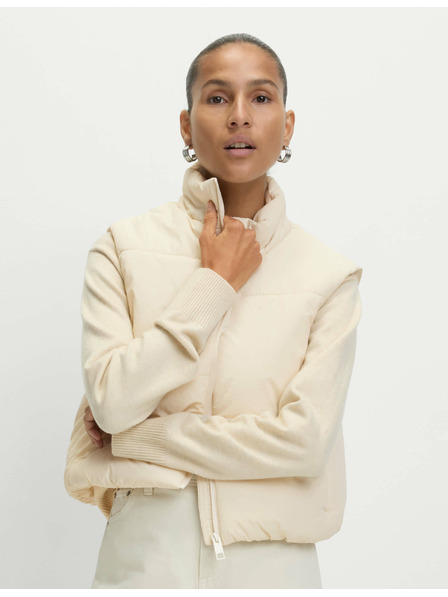 Marks & Spencer Kratka prošita telovnik s tehnologijo Thermowarmth™ Marks & Spencer bež