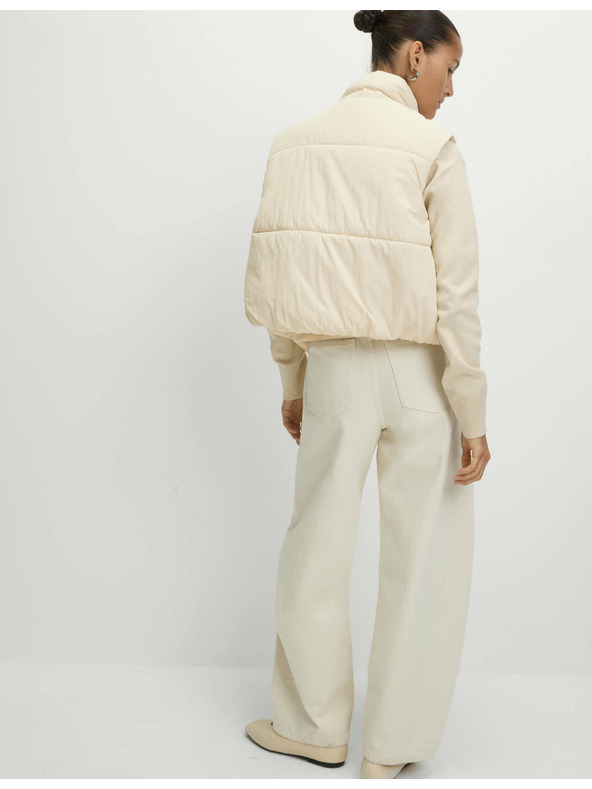 Marks & Spencer Kratka prošita telovnik s tehnologijo Thermowarmth™ Marks & Spencer bež