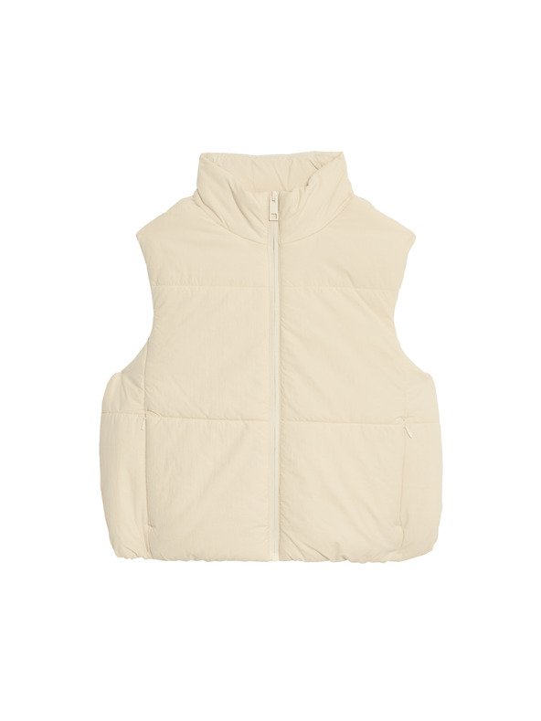 Marks & Spencer Kratka prošita telovnik s tehnologijo Thermowarmth™ Marks & Spencer bež