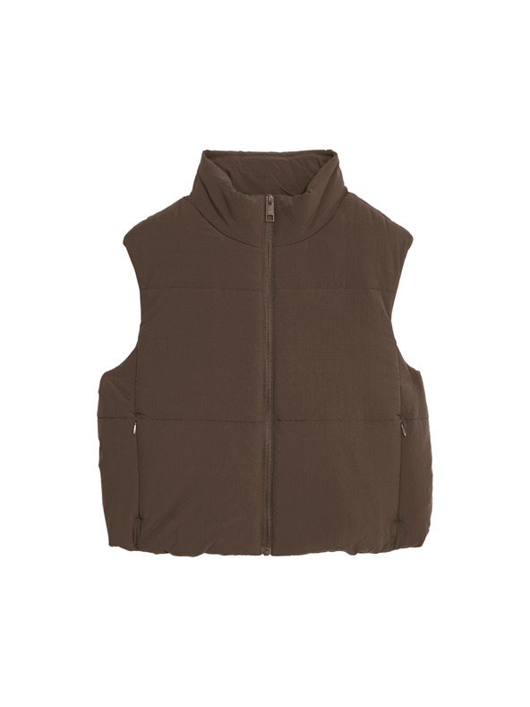 Marks & Spencer Kratka prošita telovnik s tehnologijo Thermowarmth™ Marks & Spencer rjava