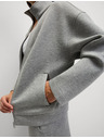 Marks & Spencer Neopren jopica na zadrgo z stoječim ovratnikom Marks & Spencer siva