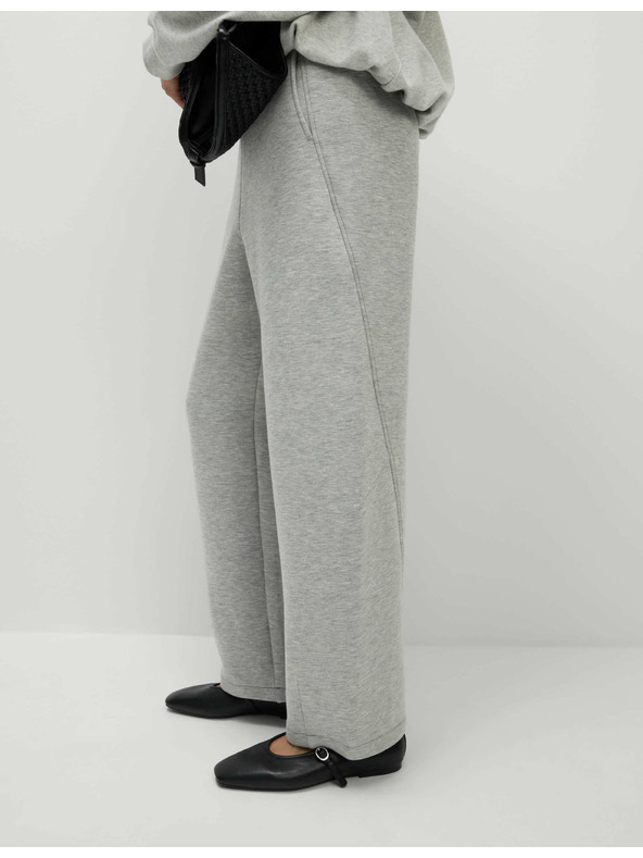 Marks & Spencer Prilegajoče trenirka hlače Marks & Spencer siva