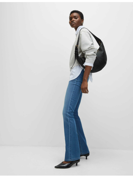 Marks & Spencer Jeans z razširjenimi hlačnicami Marks & Spencer mornarsko modra