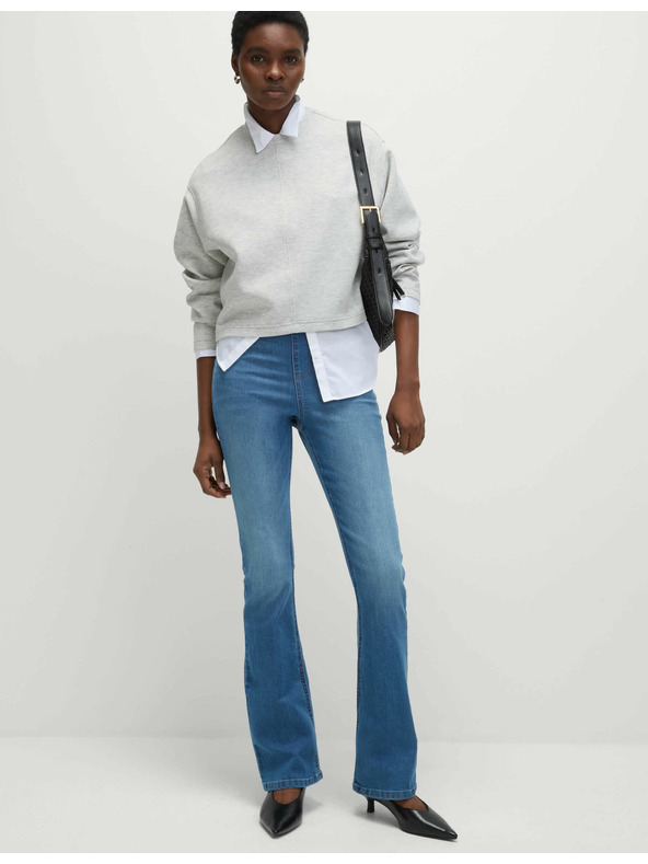 Marks & Spencer Jeans z razširjenimi hlačnicami Marks & Spencer mornarsko modra