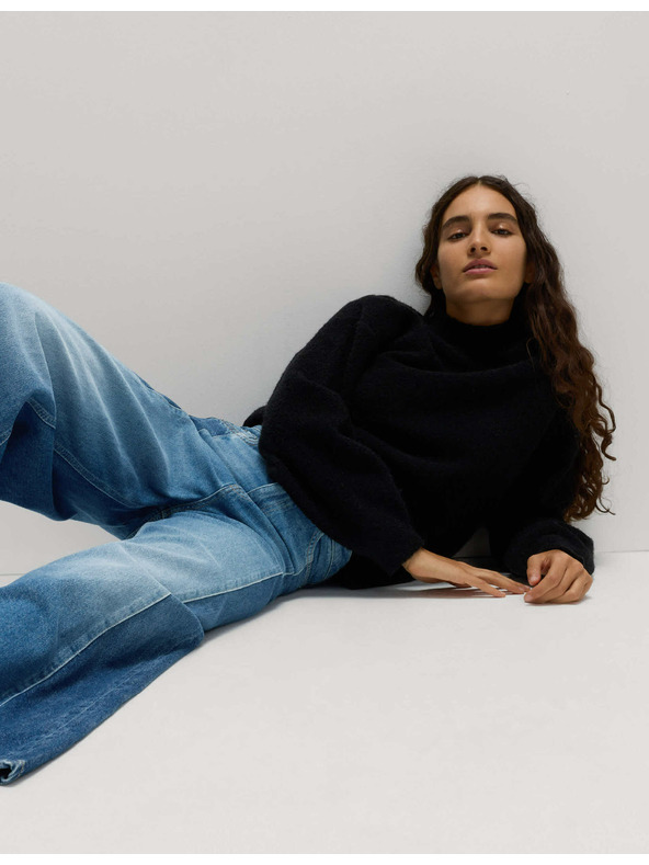 Marks & Spencer Džins z ohlapnim krojem Marks & Spencer mornarsko modra