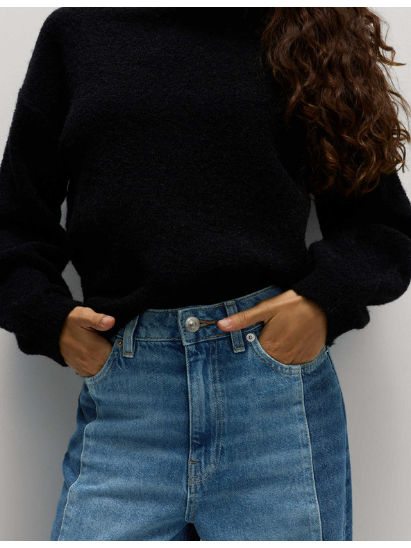 Marks & Spencer Džins z ohlapnim krojem Marks & Spencer mornarsko modra