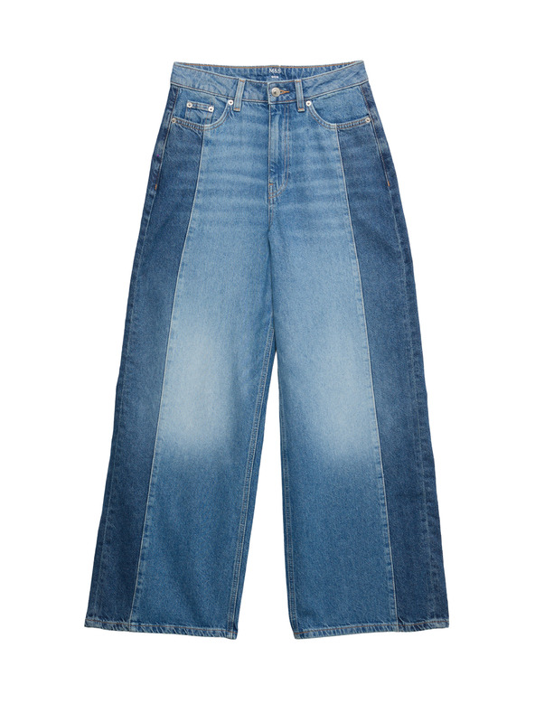 Marks & Spencer Džins z ohlapnim krojem Marks & Spencer mornarsko modra