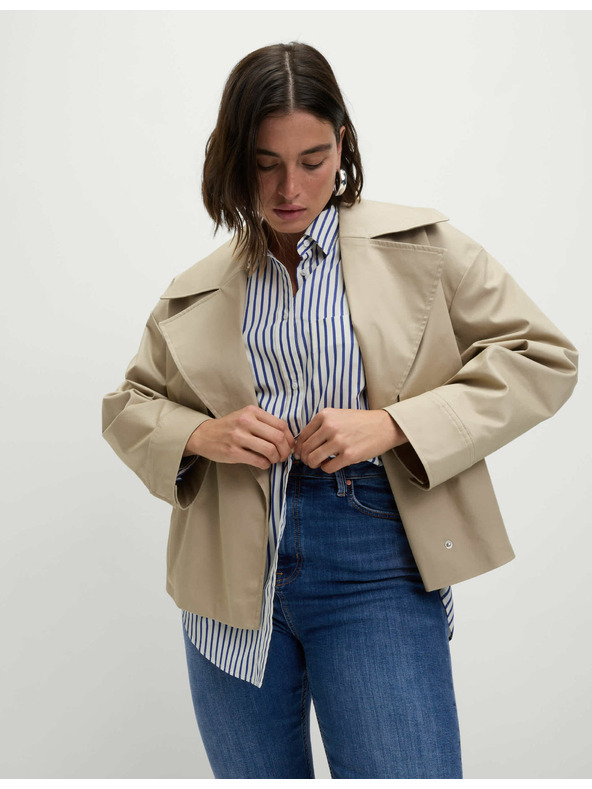 Marks & Spencer Super mehki džins Harper z visokim pasom Marks & Spencer mornarsko modra