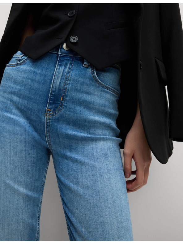 Marks & Spencer Džins Sienna Supersoft z visokim pasom Marks & Spencer mornarsko modra