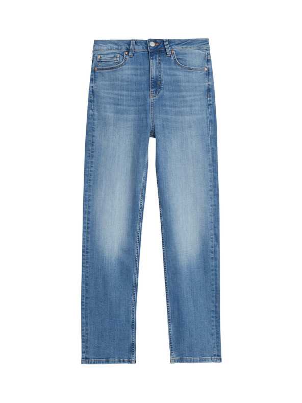 Marks & Spencer Džins Sienna Supersoft z visokim pasom Marks & Spencer mornarsko modra