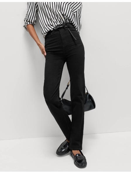 Marks & Spencer Džins Sienna Supersoft z visokim pasom Marks & Spencer črna