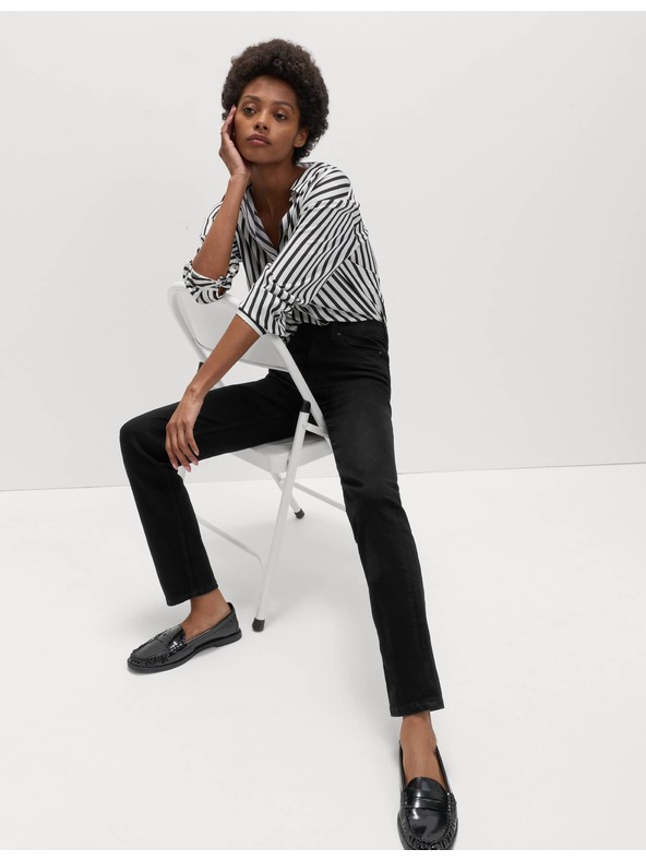 Marks & Spencer Džins Sienna Supersoft z visokim pasom Marks & Spencer črna