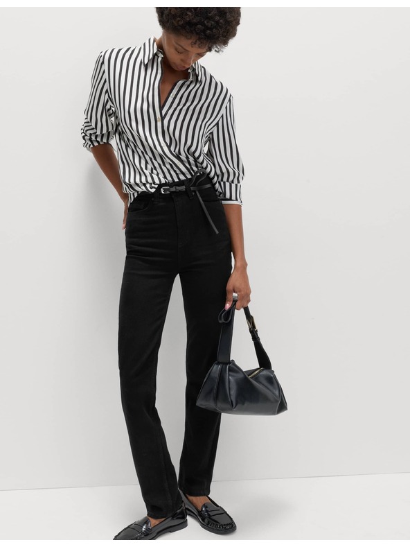 Marks & Spencer Džins Sienna Supersoft z visokim pasom Marks & Spencer črna