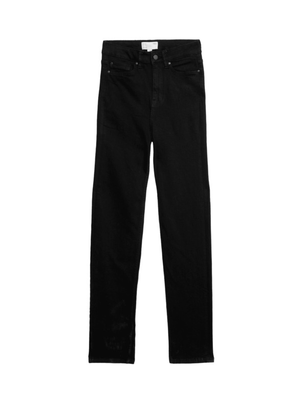 Marks & Spencer Džins Sienna Supersoft z visokim pasom Marks & Spencer črna