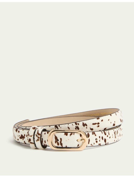 Marks & Spencer Ozek usnjeni pas Marks & Spencer rjava