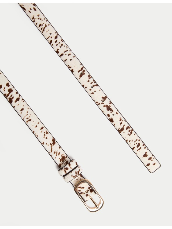 Marks & Spencer Ozek usnjeni pas Marks & Spencer rjava