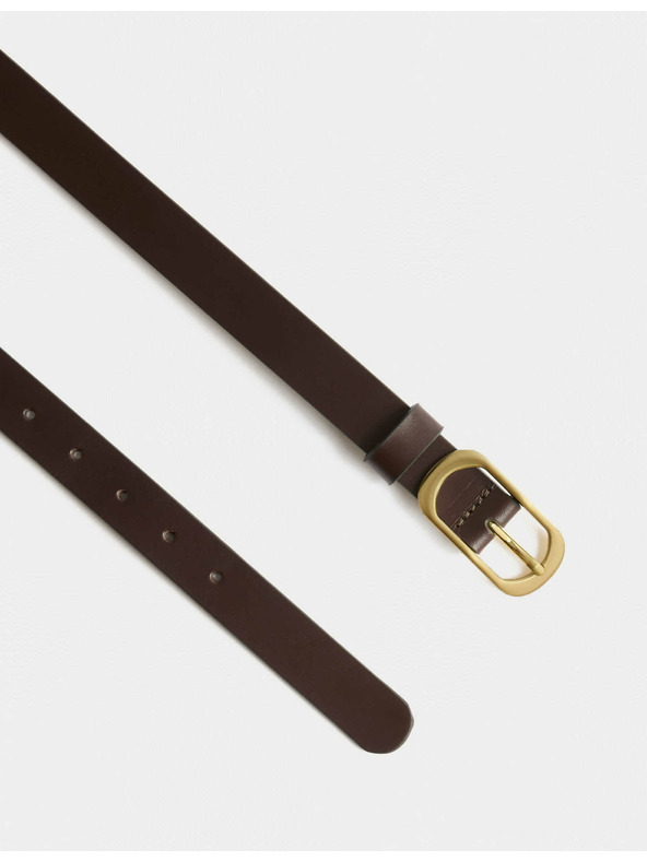 Marks & Spencer Usnjen pas za kavbojke Marks & Spencer rjave barve