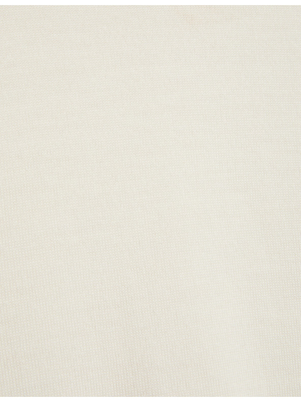 Marks & Spencer Pulover z visokim ovratnikom iz 100% volne Merino Marks & Spencer smetanova