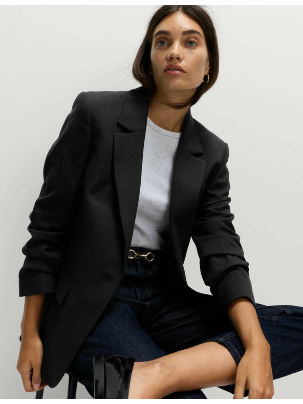 Marks & Spencer Enoredni blazer Marks & Spencer črna