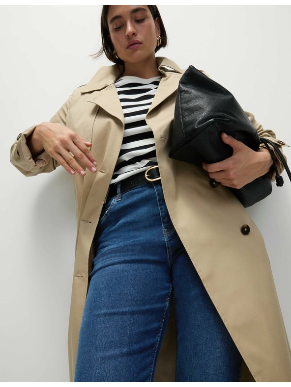 Marks & Spencer Temno modre ženske kavbojke ozkega kroja Marks & Spencer