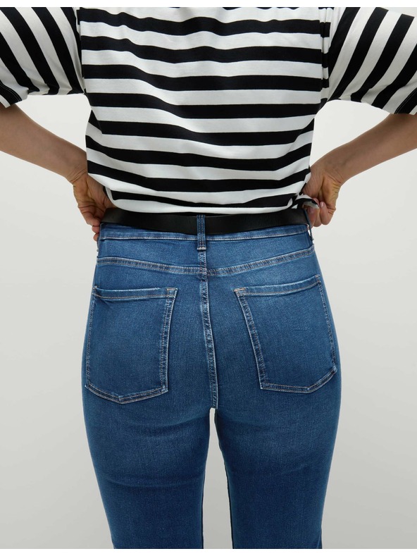 Marks & Spencer Temno modre ženske kavbojke ozkega kroja Marks & Spencer