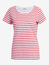 Orsay Belo-rdeče žensko črtasto majico ORSAY