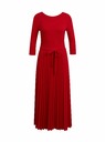 Orsay Rdeča ženska maxi obleka ORSAY