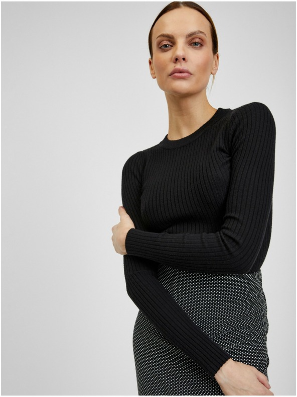 Orsay Belo-črno žensko vzorčasto krilo ORSAY