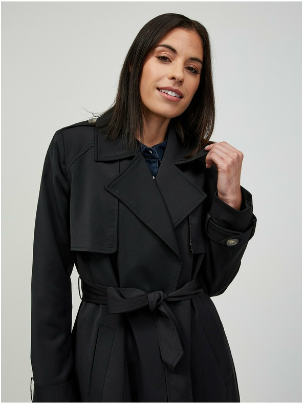 Orsay Črn trenčkot ORSAY