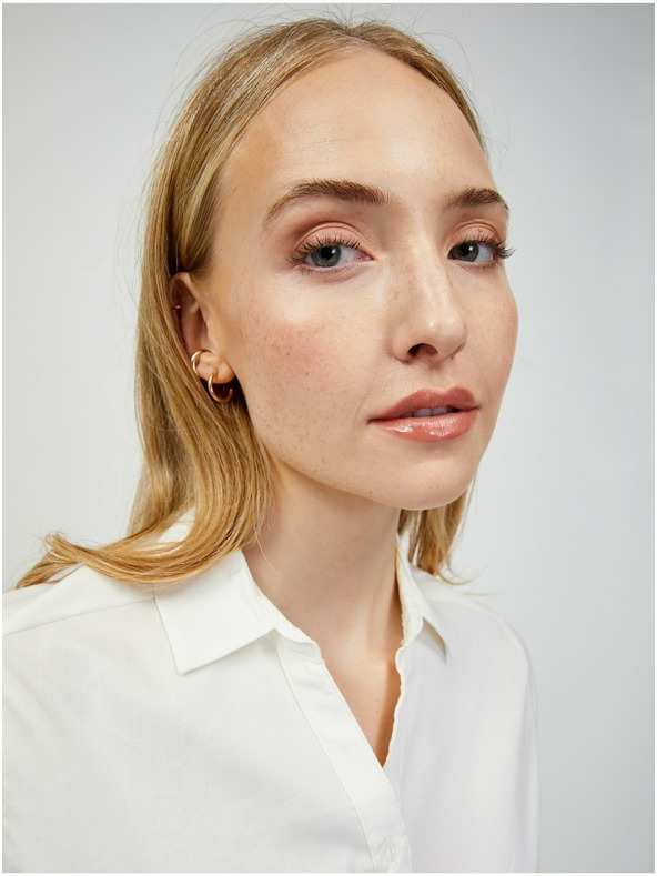 Orsay Kremna srajca s kratkimi rokavi ORSAY