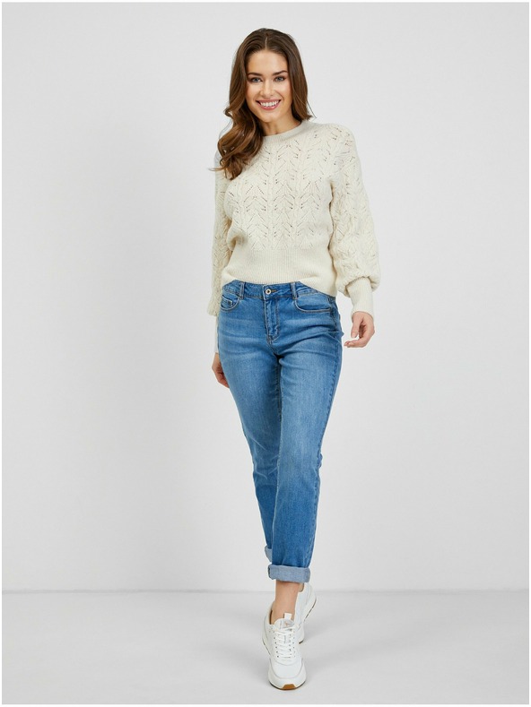 Orsay Modre ženske kavbojke tankega kroja ORSAY