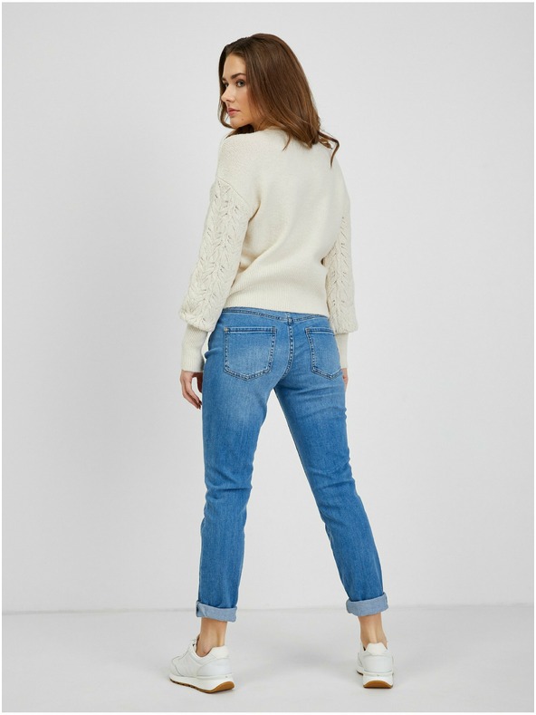 Orsay Modre ženske kavbojke tankega kroja ORSAY