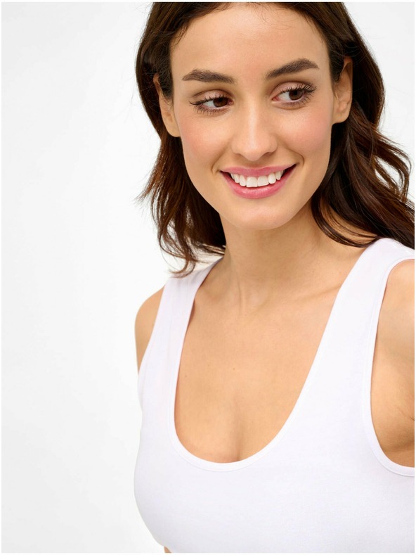 Orsay Belo osnovno tank top ORSAY