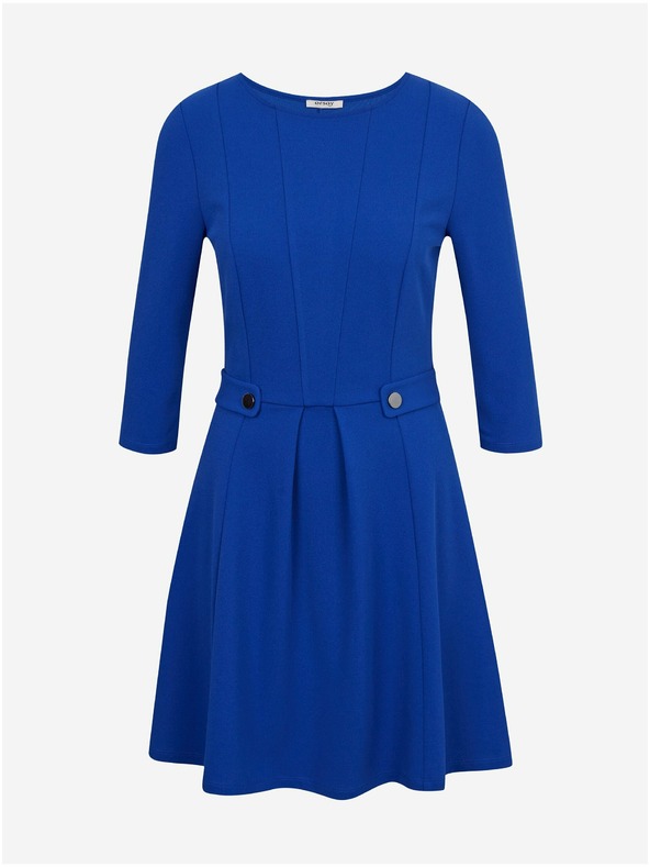 Orsay Modra ženska obleka ORSAY