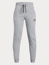 Under Armour Deške spodnji del trenirke Under Armour EU Cotton Fleece Jogger-GRY