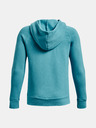 Under Armour Deški pulover Under Armour UA RIVAL FLEECE HOODIE-BRN