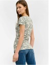 Orsay Svetlo zelena cvetlična majica ORSAY