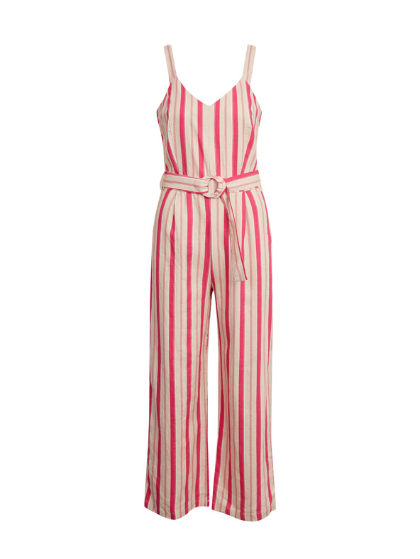 Orsay Bež-rožnat ženski lanen kombinezon ORSAY Los Angeles