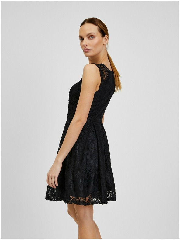 Orsay Črne ženske čipkaste obleke ORSAY