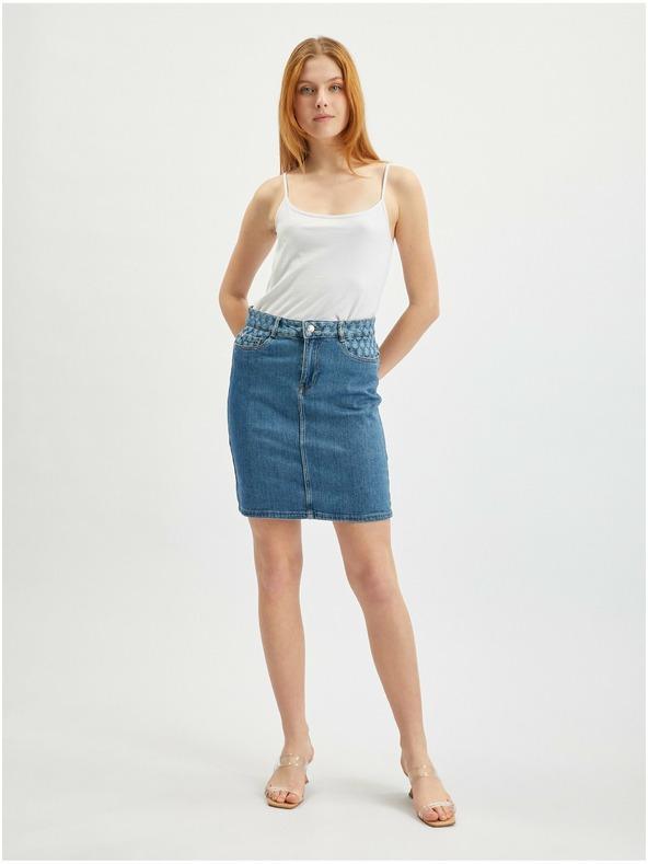 Orsay Modro žensko denim krilo ORSAY