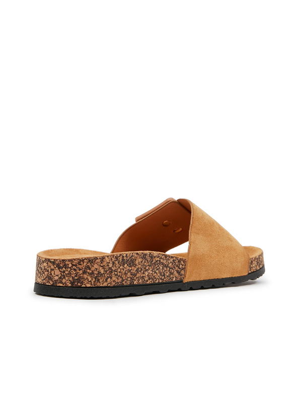 Orsay Rjavi ženski copati iz semiša ORSAY