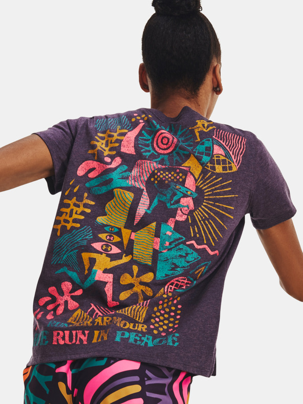 Under Armour Ženska majica Under Armour UA Run In Peace SS Tee