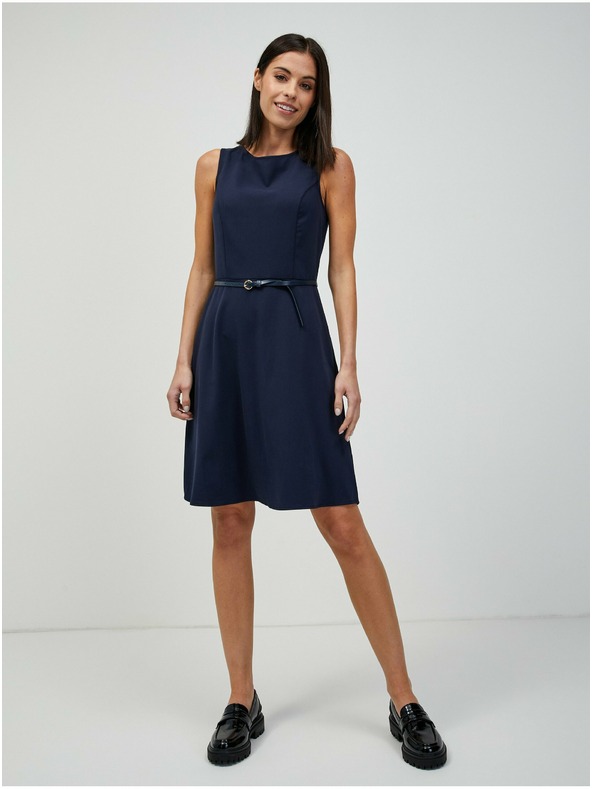 Orsay Temno modra obleka ORSAY