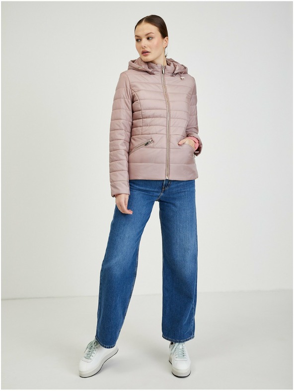 Orsay Staro rožnata ženska prešita jakna ORSAY