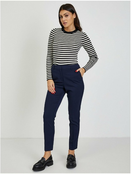 Orsay Temno modre ženske hlače ORSAY